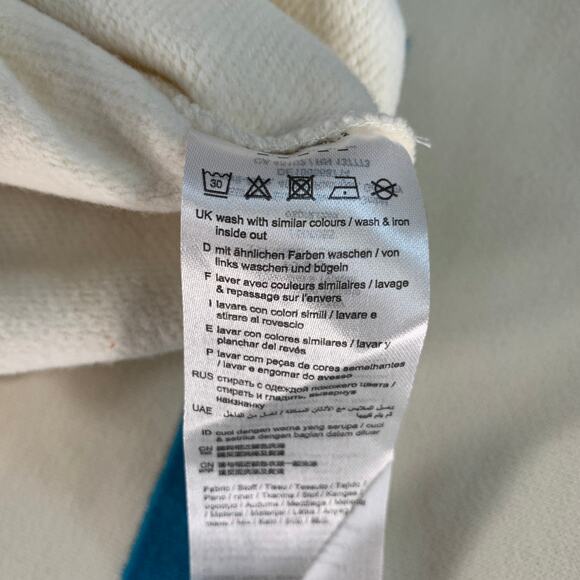 ESPRIT Cream Multi Color Embroidered Cotton Polyester Scarf - Picture 4 of 4